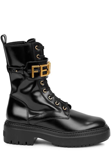 fendi junior biker boots|Fendi combat boots sale.